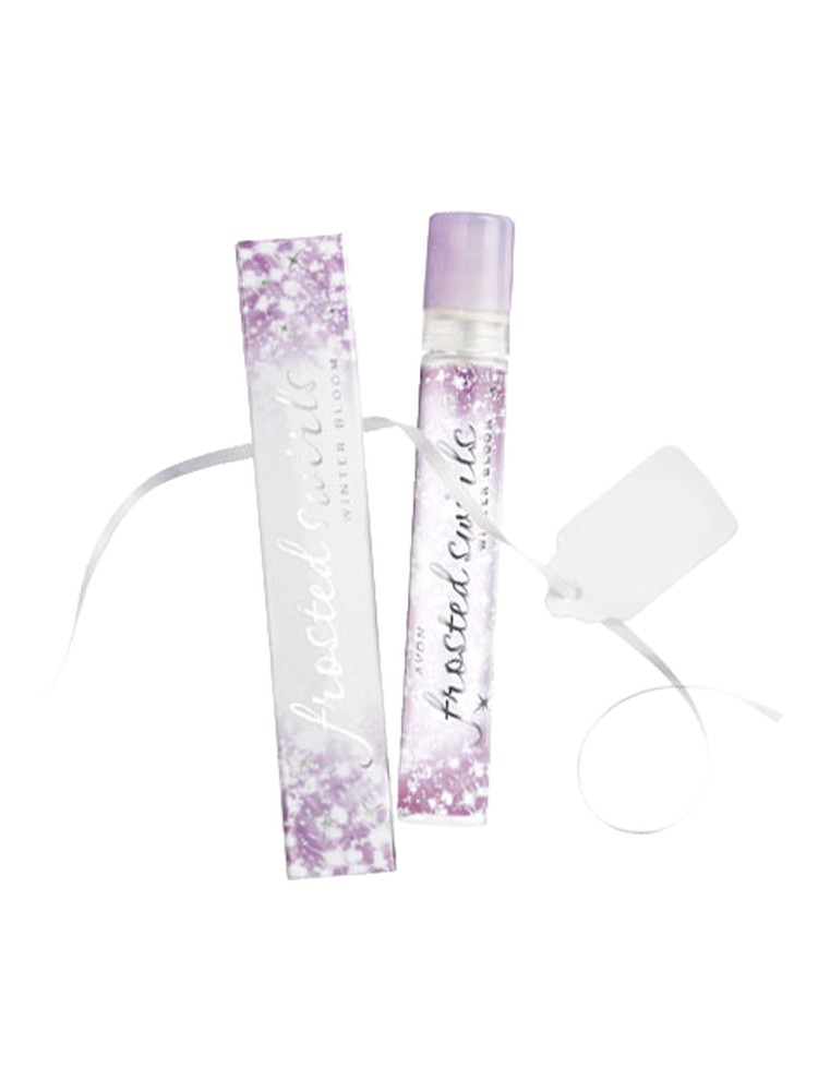 Frosted Swirls Winter Bloom