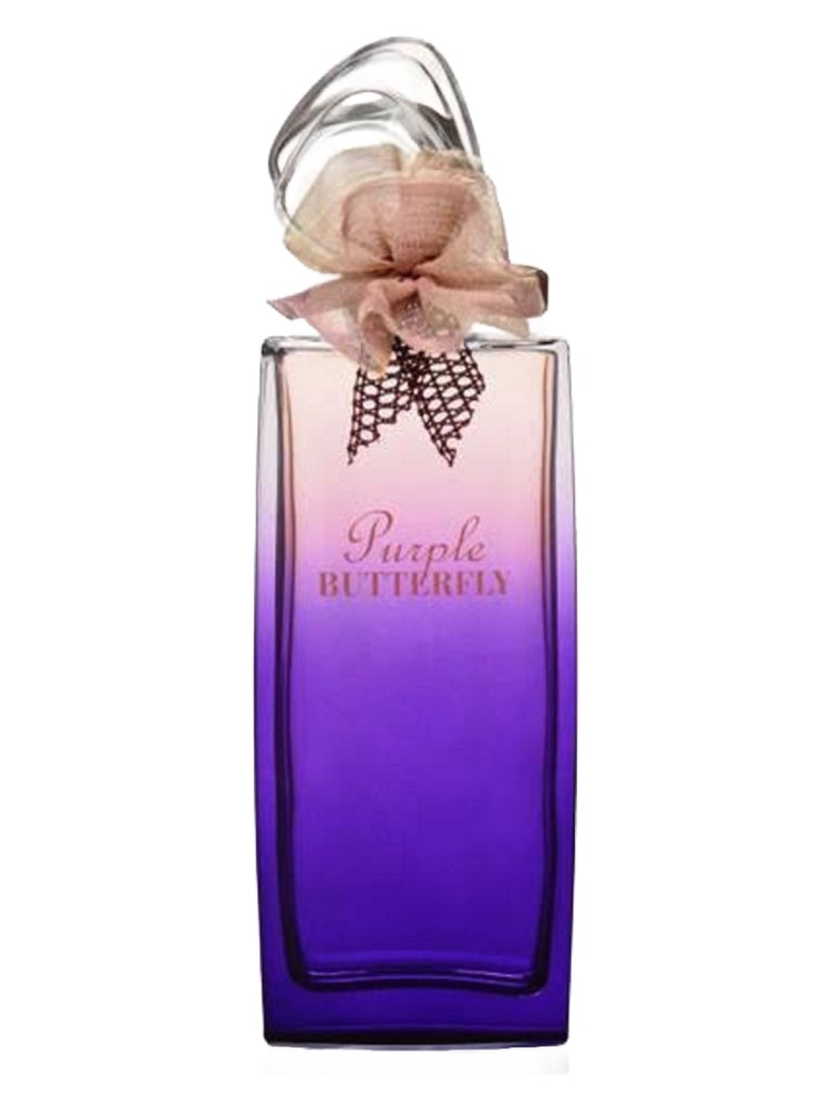 Hanae Mori Purple Butterfly