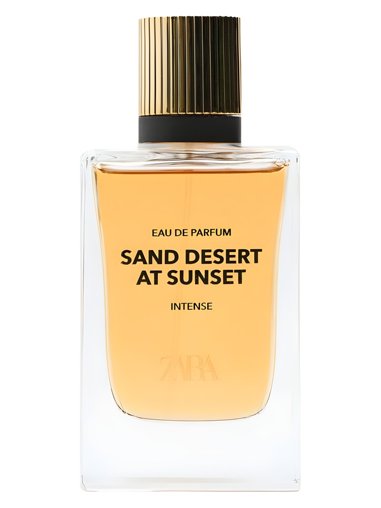 Sand Desert At Sunset Intense
