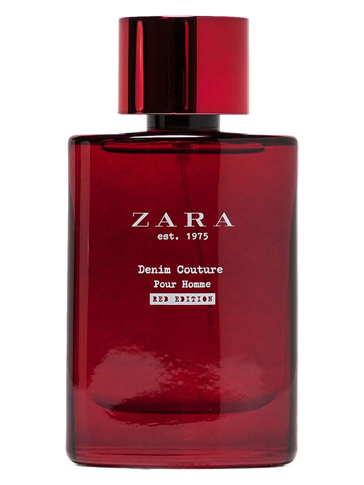 Zara est 1975 Denim Couture Pour Homme Red Edition